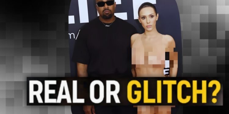 Bianca Censori Grammys look glitch