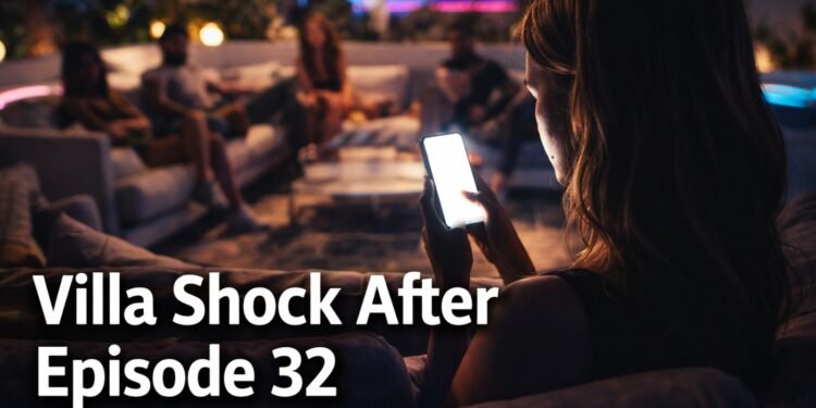 Kaz Kamwi Love Island Episode 32 reaction moment during tense family call