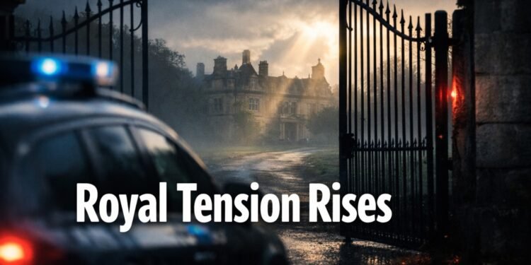 Prince Andrew Arrested at Sandringham estate as police vehicles arrive